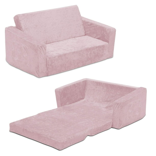 Sofá convertible a tumbona Serta Perfect Sleeper Pink Kids