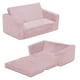 thumbnail image 1 of Sofá convertible a tumbona Serta Perfect Sleeper Pink Kids, 1 of 6