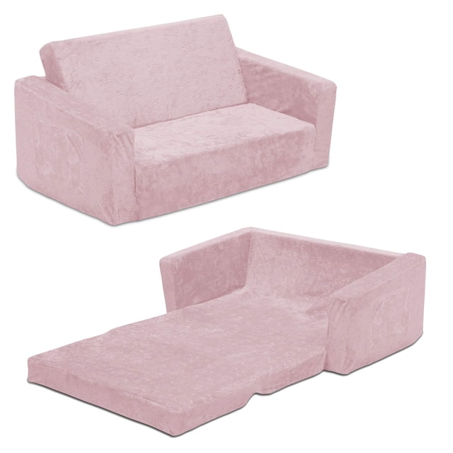 Sofá convertible a tumbona Serta Perfect Sleeper Pink Kids