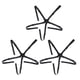 thumbnail image 4 of Reemplazo de arnés para silla alta, 3 juegos de cinturón de arnés de punto para bebé de 5 puntos, cinturón de arnés de punto para silla alta, muy recomendado, 4 of 8