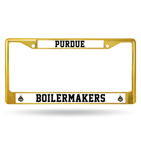 Purdue-Boilermaker's Chrome Metal Car/Truck/SUV License Plate Frame