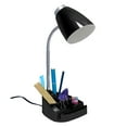 thumbnail image 6 of Simple Designs Gooseneck Organizer Desk Lamp with iPad Tablet Stand Book Holder, Black, 6 of 12