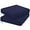 Blue, variant on Outdoor Chair Cushion 18.5 x 16 x 3 Inch Rainproof & 3-Year Fade Resistant Patio Furniture Cushions with Removable Cover and Adjustable Ties for Garden Sofa Couch Pads Set of 2, Blue