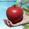 thumbnail image 4 of Fake Fruit Artificial Apples Set, Decorative Fruit Lifelike Faux Apples Realistic Fruits Apple Decorations for Kitchen, Realistic Fake Fruits Party Props Home Decor(A), 4 of 5