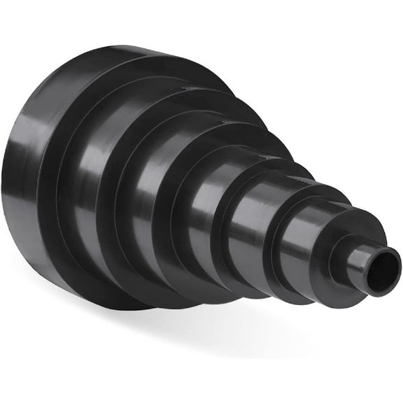 POWERTEC 7 Step Universal Reducer, 6-Inch to 1-Inch, Plastic (70139)