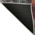 thumbnail image 7 of Dalyn Rugs Machine Washable Indoor/Outdoor Chantille Teal 1'8" x 2'6" Rug, 7 of 7