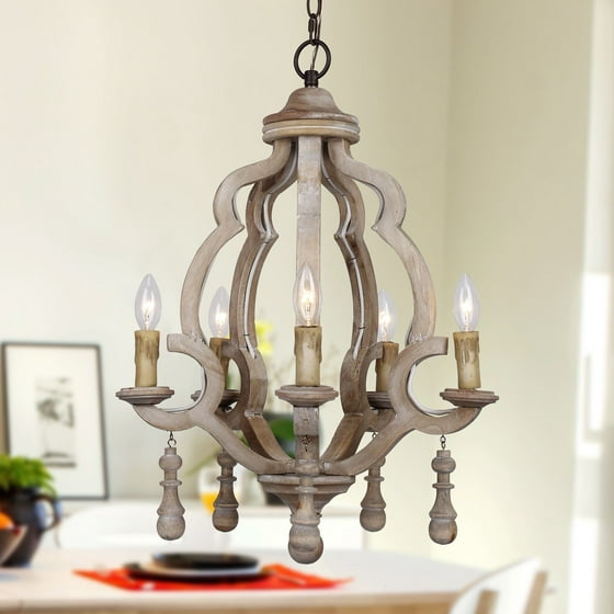 Jolette 4 Light Chandelier White Com