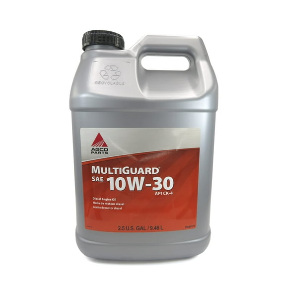 AGCO MultiGuard SAE 10W-30 API CK-4 Conventional Diesel Engine Oil 2.5 Gallon 79035577