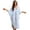 Blue and Pink - Butterfly, variant on DISNIMO Palm Tree Print Women's Kaftan Dress Plus Size V-Neck Swimsuit Coverup Batwing Sleeves Caftan Beach Cover up Lightweight Loose Swimwear Coverups