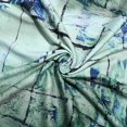 thumbnail image 7 of Rggeeun Mens T-Shirts Tie-Dye Graffiti Patten Short Sleeve Crew Neck Loose Fit Soft Breathable for Summer Office Wear Leisure Tee,Green,Xxxxl, 7 of 7