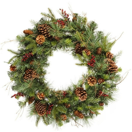 Vickerman 30" Cibola Mix Berry Wreath 195Tips