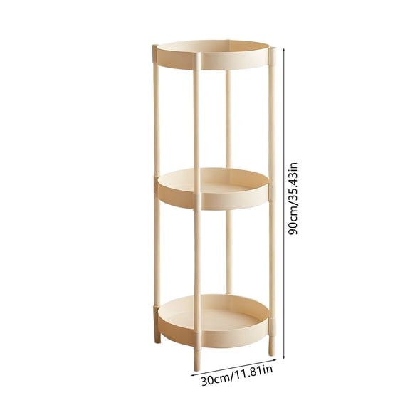 Upgraded small tea table iron sofa side table high strength plastic small corner table modern concise living room bedroom small round table X