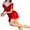 Red, variant on HomeGardon Nightgowns for Women,Summer Dresses Clearance!Fashion Sexy Women's Solid Lace Round-Neck B andage Backless Short Sleepshirts