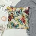 thumbnail image 2 of Nawypu Butterfly Spring Summer Decorative Throw Pillow Covers, Colorful Stripes Polka Dots Porch Patio Outdoor Pillowcase, Hope Faith Rainbow Seasonal Cushion Case Home Decor, 2 of 5