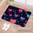thumbnail image 5 of Valentine's Day Polyester Non-Slip Machine Washable Bath Rugs Door Rugs Floor Mat, 5 of 6
