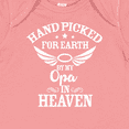 thumbnail image 4 of Inktastic Handpicked for Earth by My Opa in Heaven with Angel Wings Boys or Girls Baby Bodysuit, 4 of 5
