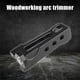 thumbnail image 2 of Woodworking Edge Trimmer, Aluminium Edge Banding Arc Trimming Manual Planer Woodworking Blade Edge Corner Planer Wood Chamfering Fillet Scraper Board, 2 of 5