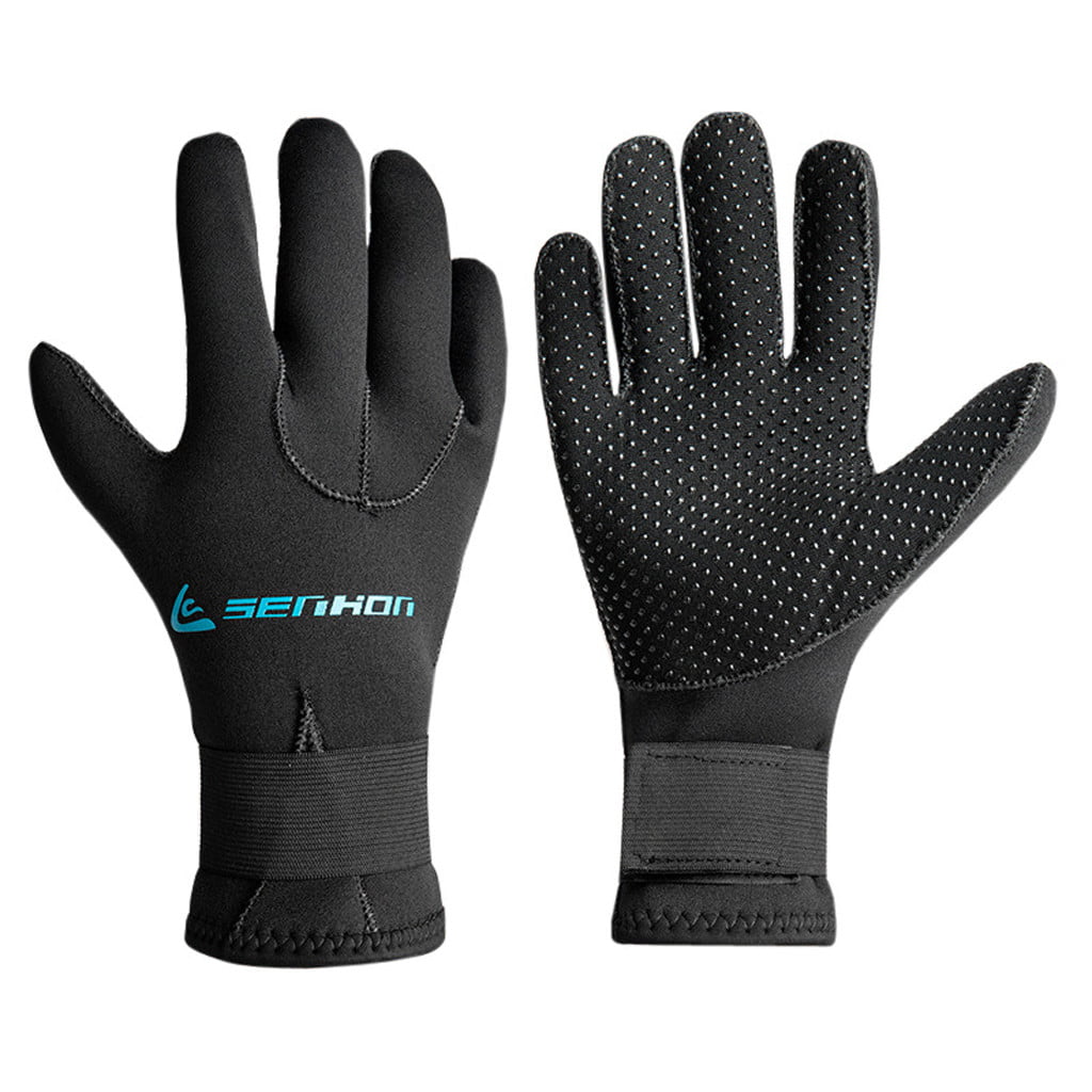 Swim Swimming 3MM Neoprene Wetsuit Gloves Booties Diving Snorkeling Cold-proof 