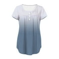 thumbnail image 5 of Scyoekwg Casual Womens Tops Going Out Tops Ladies Blouses Dressy Casual Trendy Cute T Shirts Short Sleeve Loose Womens Summer Fashion, 5 of 6
