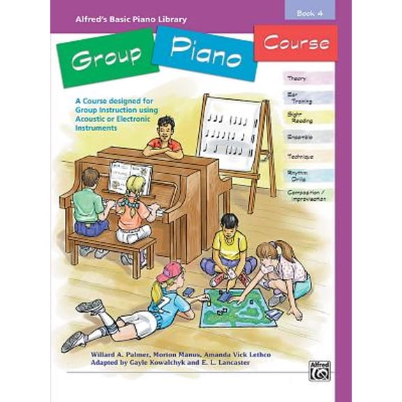 Pre-Owned Alfred's Basic Piano Library: Alfred's Basic Group Piano Course, Bk 4: A Course Designed for Group Instruction Using Acoustic or Electronic Instruments (Paperback)