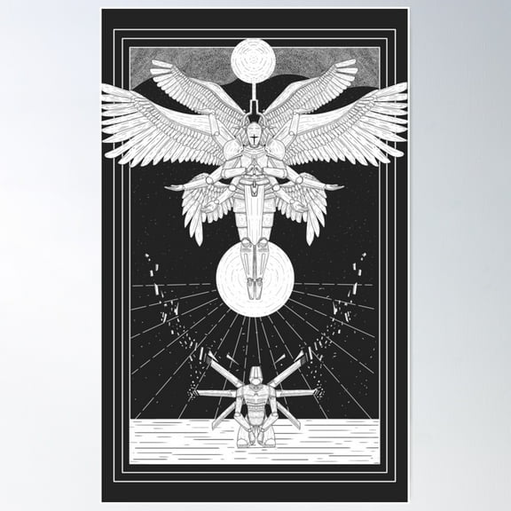 Ultrakill Gabriel Poster Wall Art, Modern Wall Decor For Living Room Bedroom, 16x24 UNFRAMED