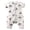 White, variant on Akiihool Long Sleeve Newborn Onesies Baby Bodysuit Cute Baby Clothes (Pink,9-12 Months)