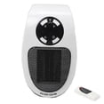 thumbnail image 5 of Calentador de aire, ventilador, protección contra sobrecalentamiento, toma de corriente, calentador eléctrico portátil, función de calor rápido, ajuste de 3 engranajes para el hoga, 5 of 5