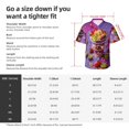 thumbnail image 6 of Lsque Fruit Parfait Colorful pattern Hawaiian Shirt for Men, Unisex Summer Beach Casual Short Sleeve Button Down Shirts-3X-Large, 6 of 9
