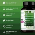thumbnail image 5 of Emerald Labs Women's 1-Daily Multi - Complete Daily Multivitamin with Vitamin B, Calcium, Grapeseed Extract to Support Adrenal Function, Energy Levels, Hormonal Support - 30 Vegetable Capsules, 5 of 8