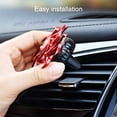 thumbnail image 3 of Cheers.US Car Air Freshener Spider-Shaped Vent Clip Essential Oil Perfume Diffuser Fan Decor Car Perfume Diffuser Air Freshener Air Vent Clip, 3 of 7