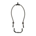 thumbnail image 2 of B&P LampÂ® 6 Inch Heavy Duty Lamp Harp, Antique Bronze Finish, 2 of 3