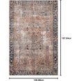 thumbnail image 2 of Chris Loves Julia x Loloi Jules Collection Area Rug JUL-02 Terracotta/Multi 3'-6" x 5'-6", 2 of 8