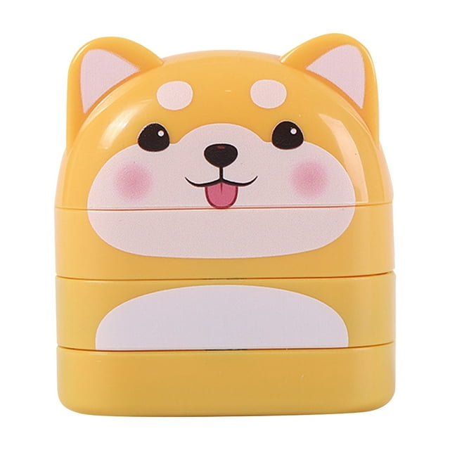 Double Layer Printing Color Integrated Molding Seal Customized Name Color Integrated With Ink Name Stamp(10ml) Hand Stamp Ink Pads Metal Stamping Kits for Kids Girl Crafts for Kids Ages 4-8 Cats