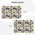 thumbnail image 4 of Rocae Game Controller Printed Heat Resistant Place Mats,Classic Hemstitch Cloth Fabric Placemats Imitation Linen Place Mat Table Mats 18x12 inch, 4 of 9