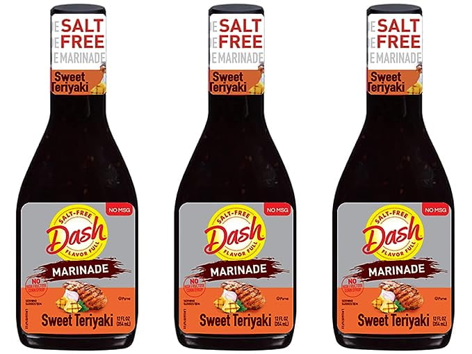 Mrs. Dash Salt Free Marinade 12 Oz Bottles 3 Pack Bundled by Louisiana