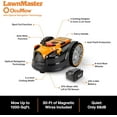 thumbnail image 6 of LawnMaster Automatic Obstacle Avoidance Robotic Lawn Mower, 6 of 8