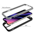 thumbnail image 2 of GS Heavy Duty Bumper Case For iPhone 13 Pro (6.1") - Clear/Black, 2 of 6