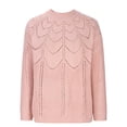 thumbnail image 6 of Hueook Sweaters for Women Plus Size Printed 2023 Womens Tops Fall Winter Fashion Casual knitted Sweater Women Pullover Christmas Clearance, 6 of 6