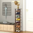 thumbnail image 3 of Gymax 7-Tier Vertical Shoe Rack Free Standing Storage Shelf Organizer Space Saving, 3 of 9