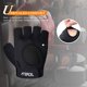 thumbnail image 3 of Guantes de levantamiento de pesas ATERCEL con protección total para la palma, negros, 3 of 7
