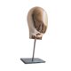 thumbnail image 4 of Modelo de cabeza de maniquí, soporte para peluca, Base de mármol versátil y estable, altura de 41,5 cm para el hogar, salón, centro comercial, gorras Oro, 4 of 10