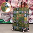 thumbnail image 4 of Pioneer Flower Floral Print Pattern Luggage Cover Fashion Suitcase Cover Baggage Covers Fit 25-28 Inch Luggage (Go Travel), 4 of 5