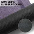 thumbnail image 5 of Bathroom Mat Rugs 27x17, Ultra Thin Magic Mat Bathroom Rug Non Slip Bath Rugs Quick Dry Absorbent Bath Mats for Bathroom Floor, (Purple, 27"x17"), 5 of 6