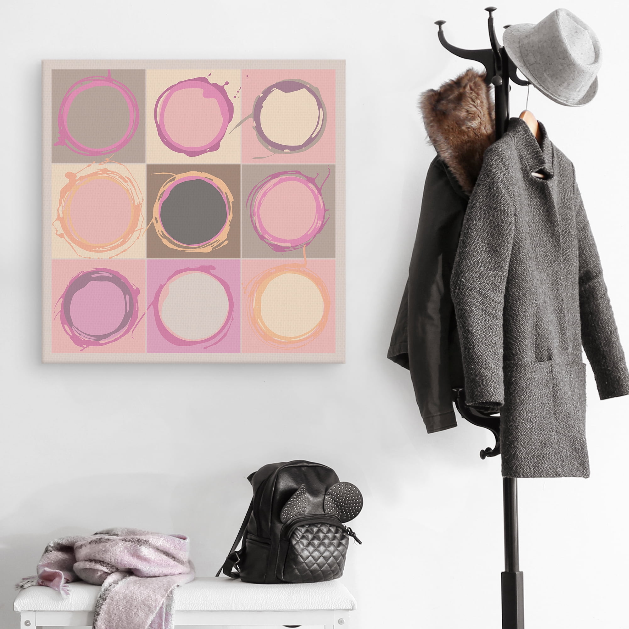Evolutions I by Gerry Baptist Abstract Circles Canvas Art