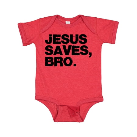 

Inktastic Jesus Saves Bro. Gift Baby Boy or Baby Girl Bodysuit