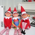 thumbnail image 4 of Elfo navideño que se porta mal, juguete de peluche novedoso, elfo travieso y flexible en el estante, muñeco de elfos navideños, regalo para niños, 4 of 5