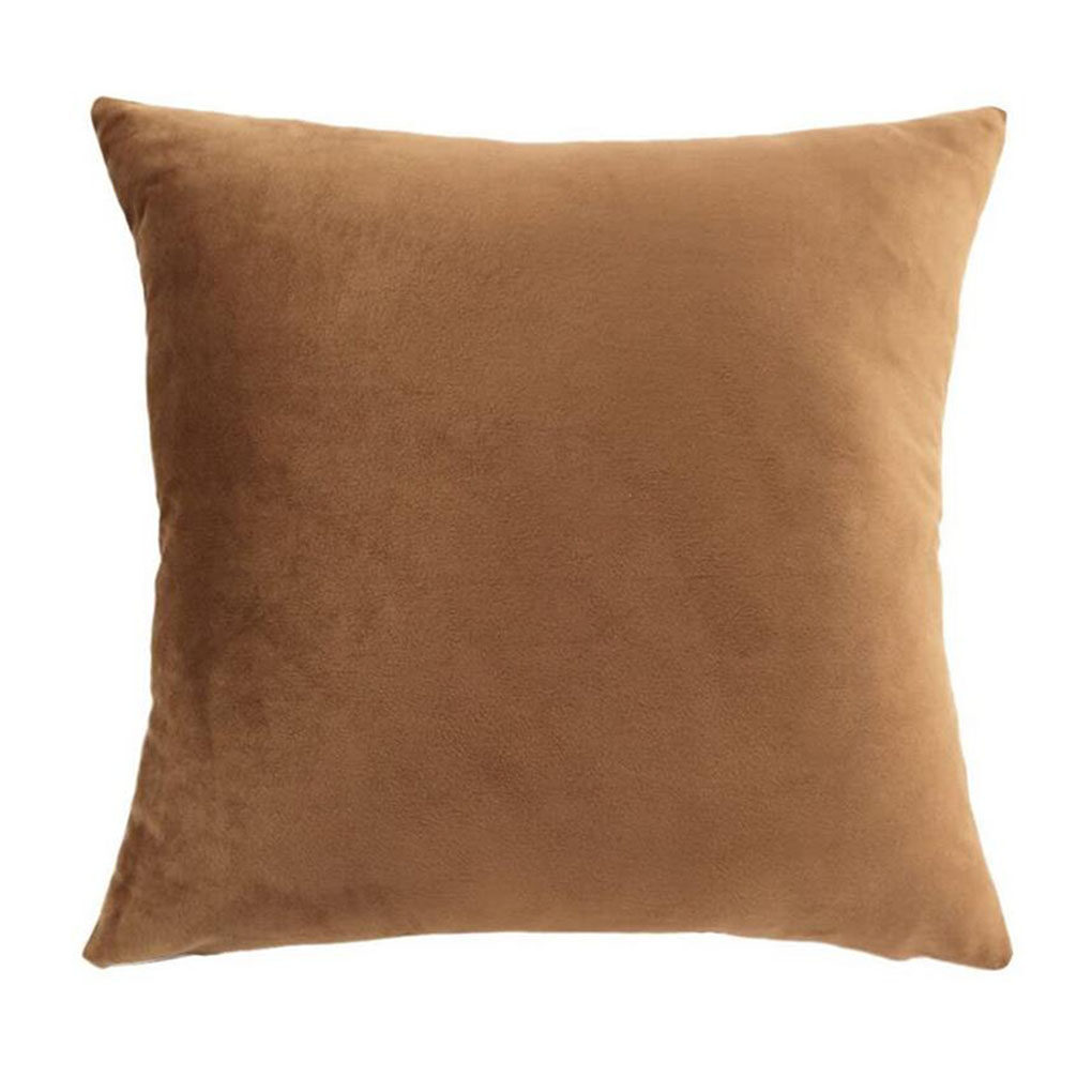 TureClos Short Plush Pillow Case Sofa Chair Throw Pillow Cover Home