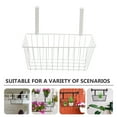 thumbnail image 2 of SHISUYAN 1pc Iron Art Versatile Storage Basket Iron Flower Pot Stand (White), 2 of 8