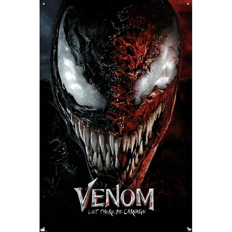 Marvel Venom: Let There be Carnage - Split Face One Sheet Wall