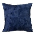thumbnail image 1 of Pillow Covers, 18x18 Pillow Cover Navy, Pillow Covers 18x18 inch (45x45 cm) Blue, Silk Throw Pillow Covers, Handmade Pillow Covers Solid Color, Contemporary - Navy Will Find You, 1 of 2